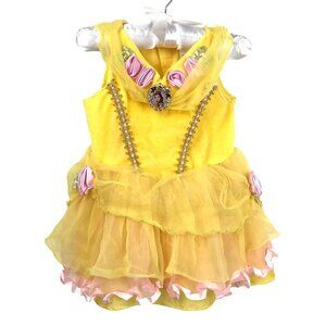 Disney Baby Yellow Belle Costume Size 12-18 Months